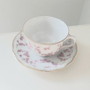 Shumann Vintage Original Bridal Rose Tea Cup and Saucer